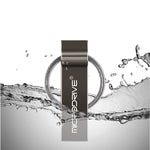 MicroDrive 4GB USB 2.0 Metall Schlüsselanhänger U-Disk, 4GB