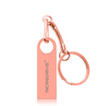MicroDrive 16GB USB 2.0 Metall Wasserdicht Hochgeschwindigkeits U-Disk (Grau), 16GB