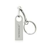 MicroDrive 16GB USB 2.0 Metall Wasserdicht Hochgeschwindigkeits U-Disk (Grau), 16GB