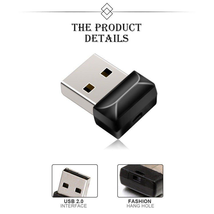MicroDrive 16GB USB 2.0 Super Mini Erbsen U-Disk, 16GB
