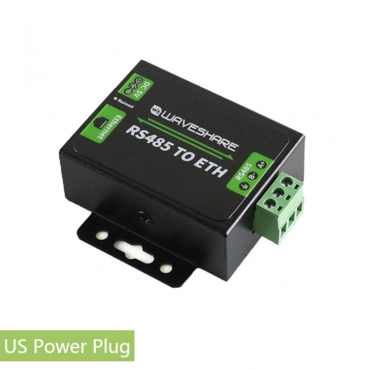 Waveshare RS485 zu Ethernet Konverter, US-Stecker, RS485