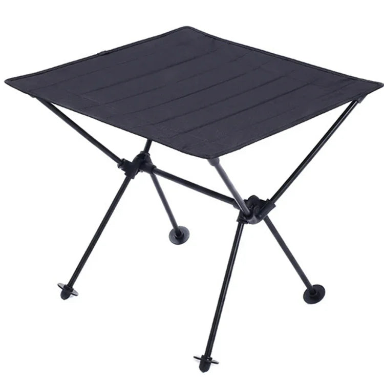 Outdoor Camping Portable Light Folding Table Oxford Cloth Aviation Aluminum Picnic Barbecue Table, Barbecue Table(black), Barbecue Table(orange)