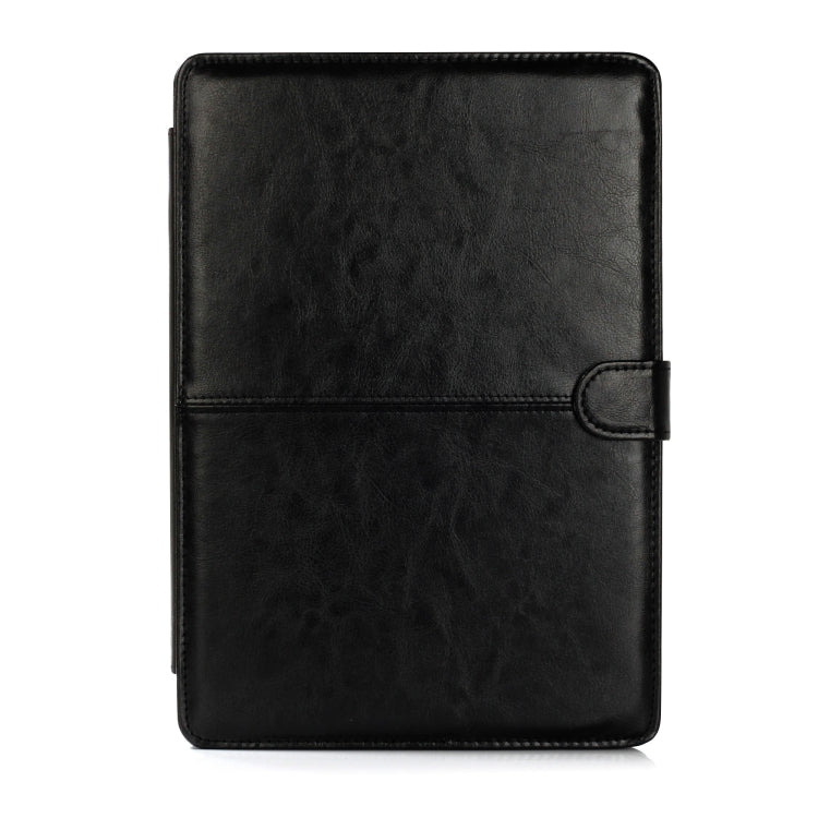 Crazy Horse Struktur Horizontale Flip Leder PU Hülle für MacBook Pro 13,3 Zoll A1989 (2018), MacBook Pro 13,3 Zoll A1989 (2018)