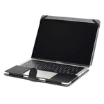 Crazy Horse Struktur Horizontale Flip Leder PU Hülle für MacBook Pro 13,3 Zoll A1989 (2018), MacBook Pro 13,3 Zoll A1989 (2018)