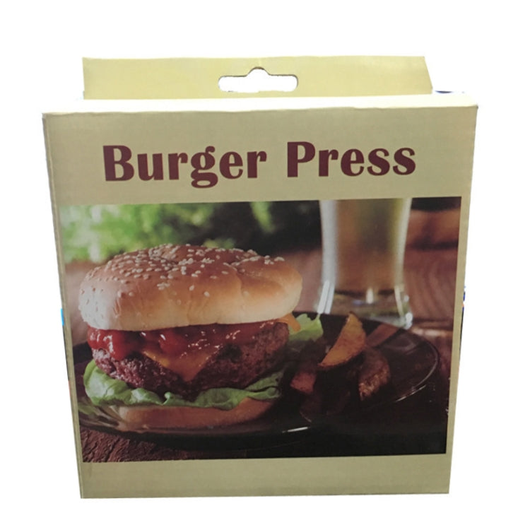 Haushalts-Aluminiumlegierung in Lebensmittelqualität Küchen-Antihaftbeschichtung Druck-Fleischpastetchen-Kuchen-Hamburgerform mit 40 doppelseitigen Silikonpapieren, 1 schwarzem Griff