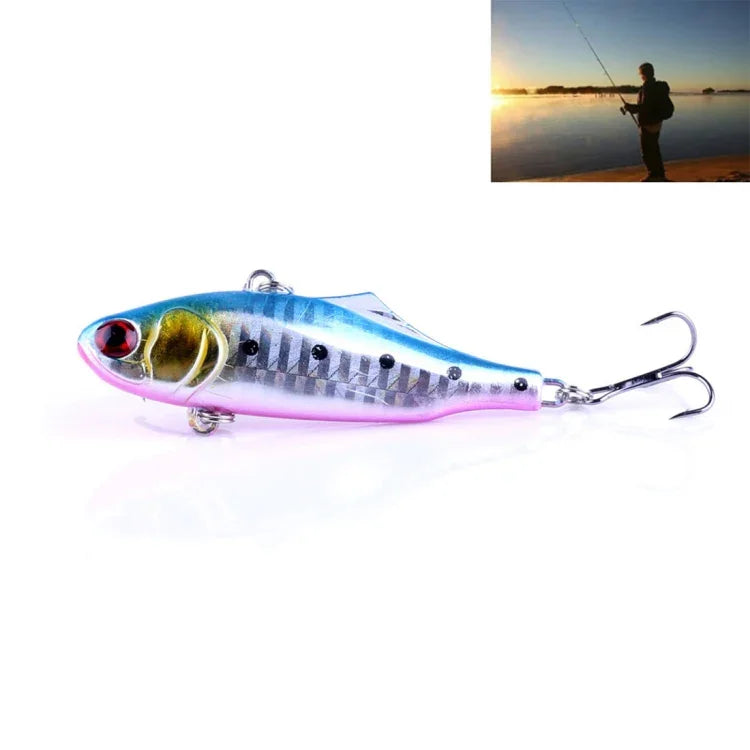 HENGJIA VI026 7cm/24g Volle Schwimmschicht Kunststoff-Hardbaits Angelköder Set Tackle Köder, verpackt