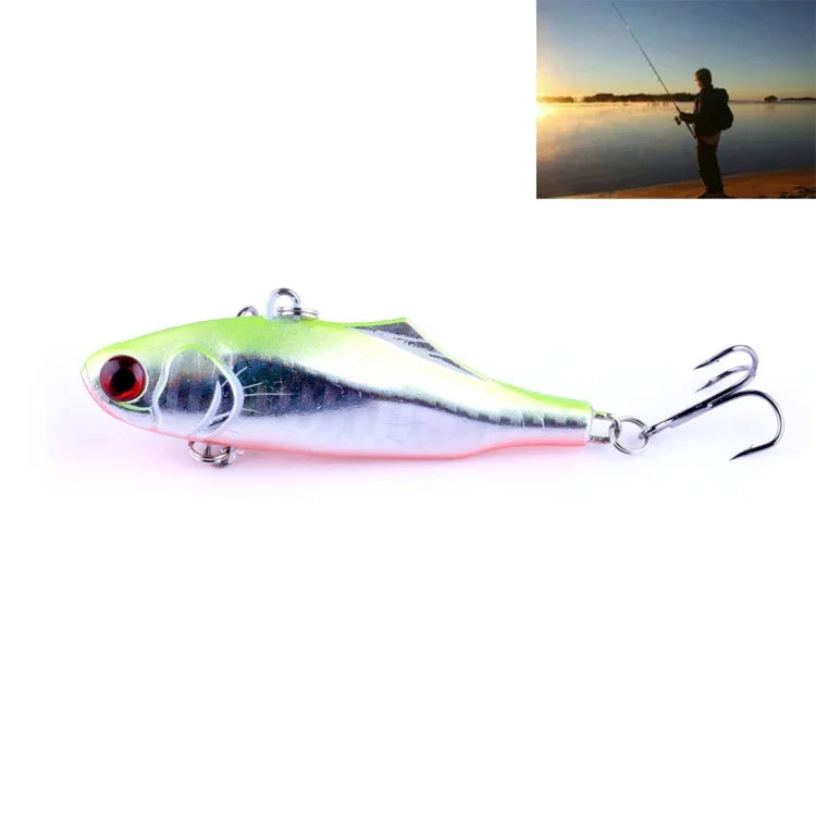 HENGJIA VI026 7cm/24g Volle Schwimmschicht Kunststoff-Hardbaits Angelköder Set Tackle Köder, verpackt
