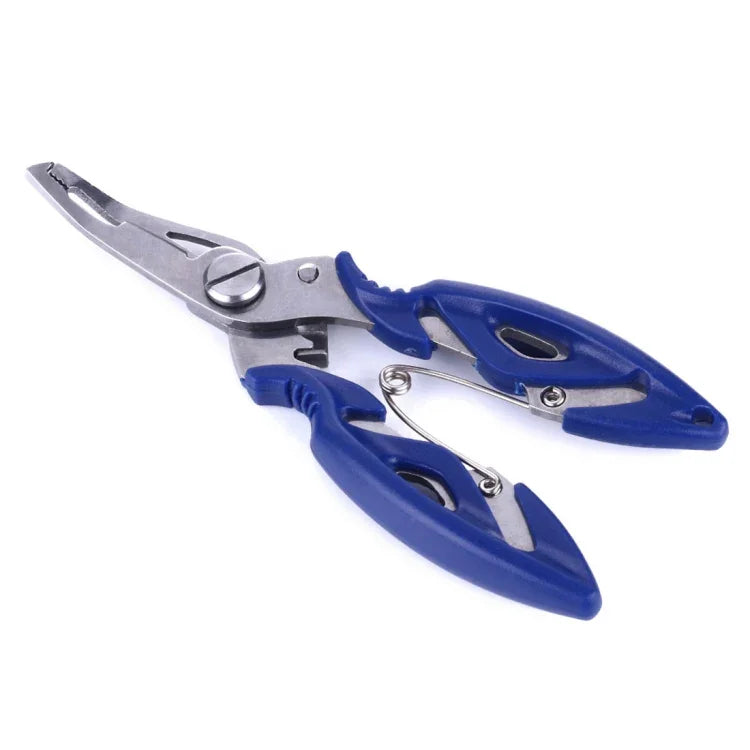 HENGJIA QT014 Multifunktionale Angelzange aus Edelstahl mit Schere zum Entfernen von Haken und Schnurschneider, Angelzubehör, HENGJIA QT014