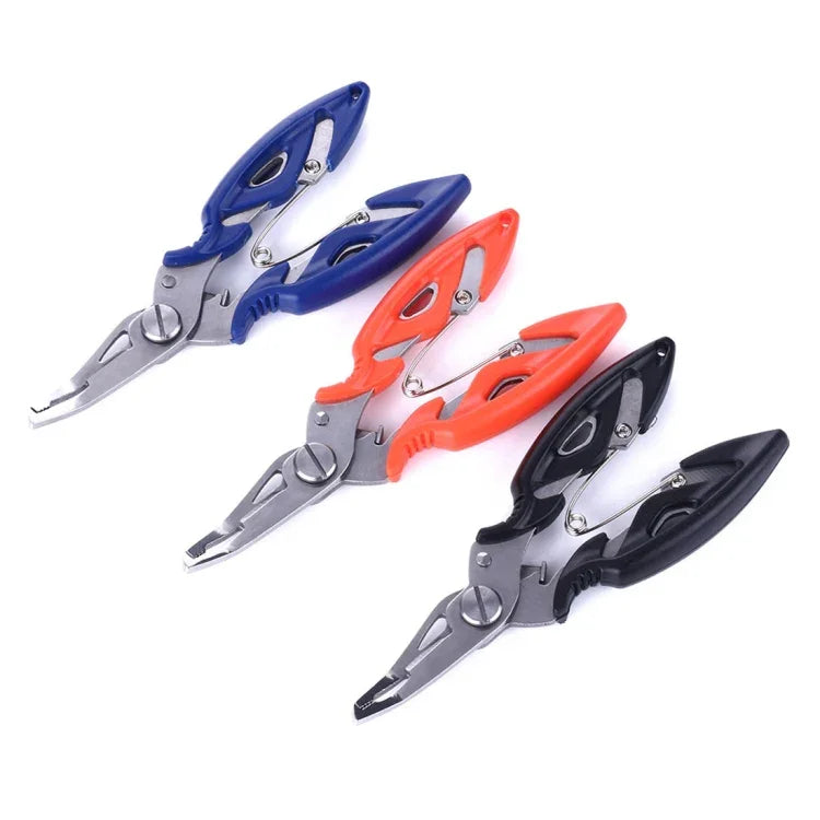 HENGJIA QT014 Multifunktionale Angelzange aus Edelstahl mit Schere zum Entfernen von Haken und Schnurschneider, Angelzubehör, HENGJIA QT014