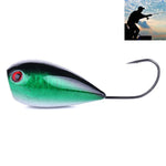 HENGJIA PO036 8cm/13g Big Mouth Single Hook Hitting Water Wave Hard Bait Lure Outdoor Fishing Gear Lure Fishing Bait Fishing Tackle, PO036-1, PO036-2, PO036-3, PO036-4, PO036-5, PO036-6, PO036-7