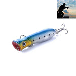 HENGJIA PO032 8cm/12g Simulation Hard Baits Angelköder mit Haken Tackle Baits passend für Salzwasser und Süßwasser, PO032 1#, PO032 2#, PO032 3#, PO032 4#, PO032 5#, PO032 6#, PO032 7#, PO032 8#, PO032 9#, PO032 10#