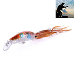 HENGJIA JIZ002 10cm/16.6g Großer Tintenfischförmiger Harter Köder Weitwurf-Angelköder Angelzubehör Köder Geeignet für Meeresangeln und Süßwasserangeln, JIZ002 A, JIZ002 B, JIZ002 C, JIZ002 D, JIZ002 E, JIZ002 F, JIZ002 G, JIZ002 H