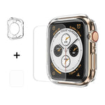 ENKAY Hat-Prince 2-in-1 TPU-Halbschutzhülle + 3D-Vollbild-PET-Schutzfolie mit Wärmeformung für Apple Watch Series 6 / 5 / 4 / SE 3 / SE 2 / SE 1 40 mm