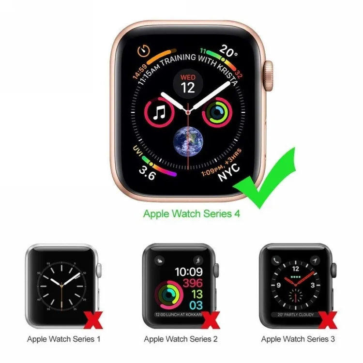 ENKAY Hat-Prince 2-in-1 TPU-Halbschutzhülle + 3D-Vollbild-PET-Schutzfolie mit Wärmeformung für Apple Watch Series 6 / 5 / 4 / SE 3 / SE 2 / SE 1 40 mm