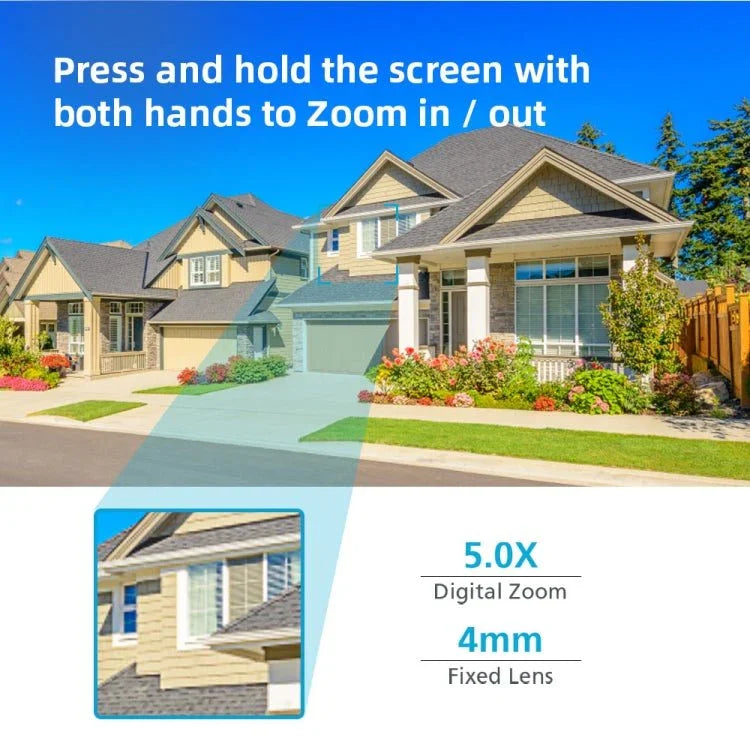 A8 - C2 2MP Smart WiFi Surveillance IP Camera, Dual - light Full Color Night Vision / Two Way Audio / TF Card - Trustpick
