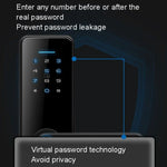 C89 Smart Fingerprint Password Lock Home Indoor Door TUYA System Lock - Trustpick