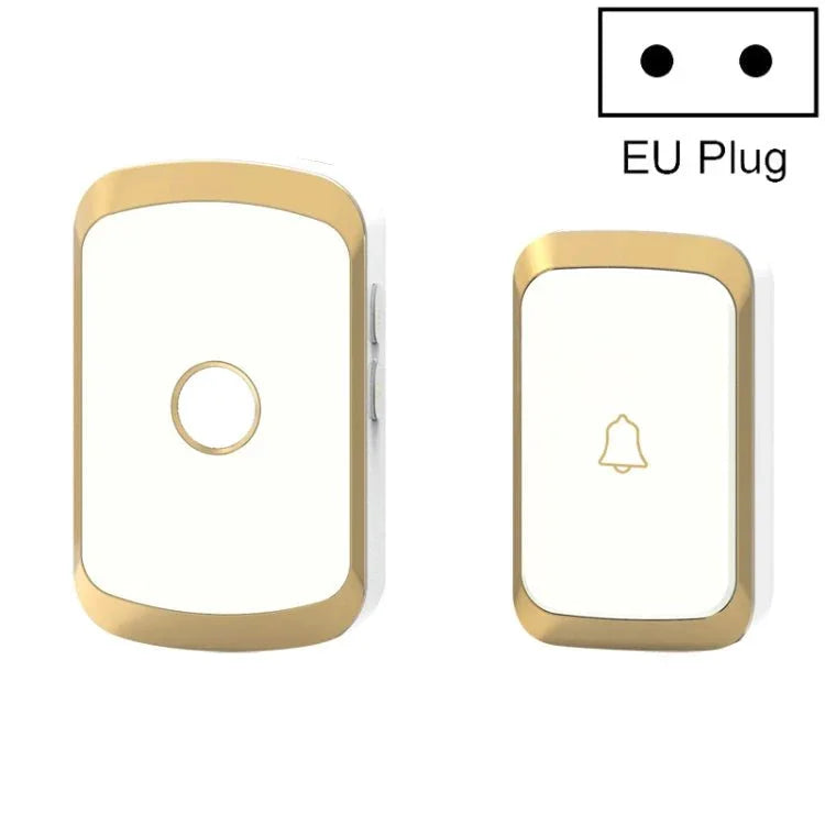 CACAZI A20 Smart Home Wireless Doorbell Digital Music Remote Control Waterproof Doorbell - Trustpick