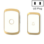 CACAZI A20 Smart Home Wireless Doorbell Digital Music Remote Control Waterproof Doorbell - Trustpick