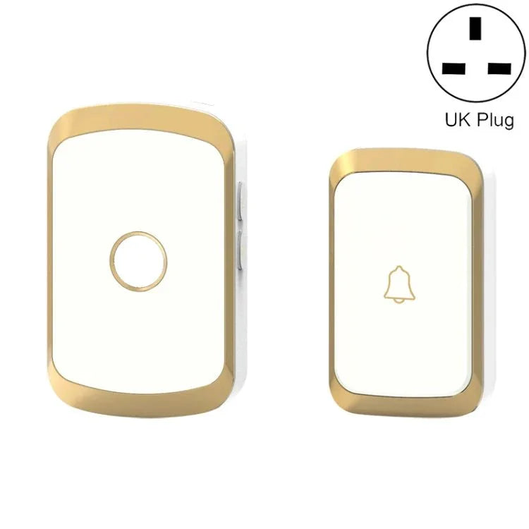 CACAZI A20 Smart Home Wireless Doorbell Digital Music Remote Control Waterproof Doorbell - Trustpick