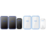 CACAZI A68 - 2 One to Two Wireless Remote Control Electronic Doorbell Home Smart Digital Wireless Doorbell - Trustpick