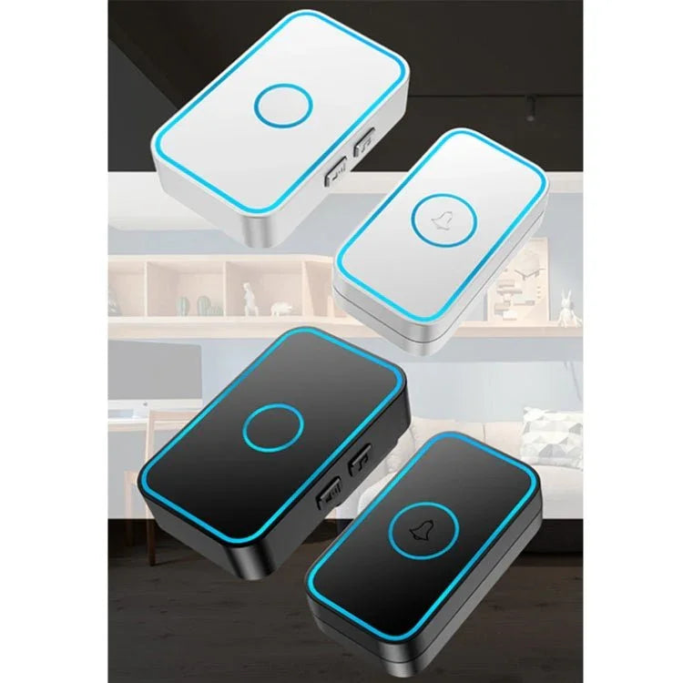 CACAZI A78 Long - Distance Wireless Doorbell Intelligent Remote Control Electronic Doorbell - Trustpick