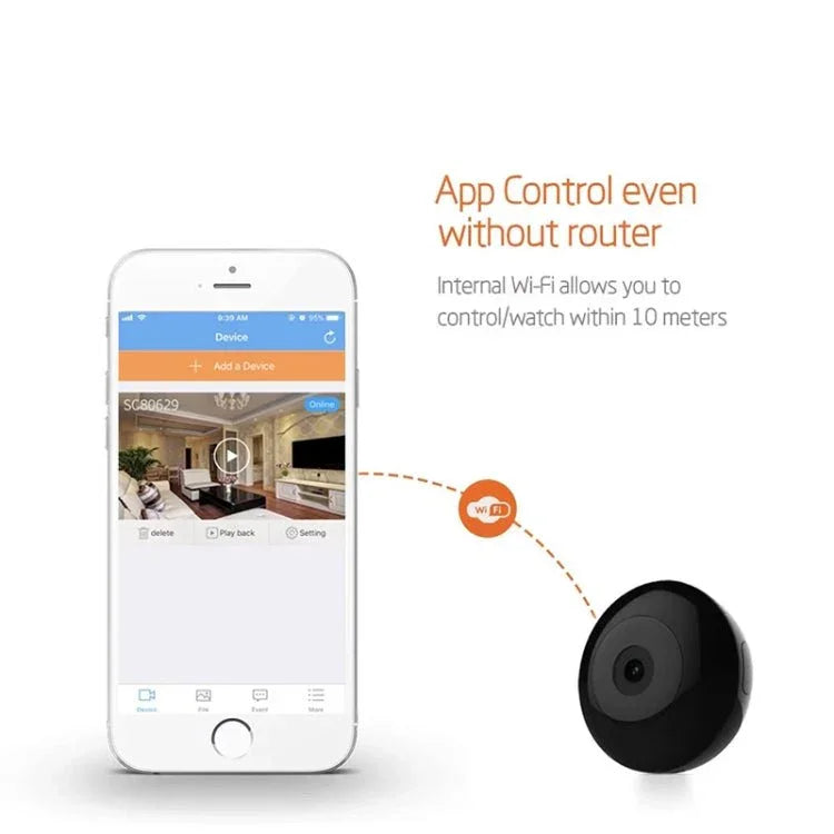 CAMSOY C2 Intelligent Bluetooth Monitor HD Night Vision WIFI Remote Monitor Camera - Trustpick