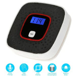 Carbon Monoxide Detector Gas Alarm Sensor Poisoning Gas Tester Human Voice Warning Detector with LCD Display - Trustpick