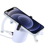 Cylindrical Display Stand Security System Burglar Alarm / Anti - theft Alarm Display Holder with Infrared Remote Control for iPhone / iPod with 8 - Pin Port - Trustpick