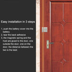 DOBERMAN SE - 0119 Household Anti - theft Wireless Remote Control Door Magnetic Sensor Alarm - Trustpick
