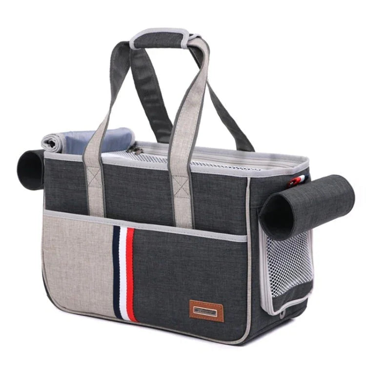DODOPET Outdoor Portable Oxford Cloth Cat Dog Pet Carrier Bag Handbag Shoulder Bag, Size: 43 x 19 x 26cm - Trustpick