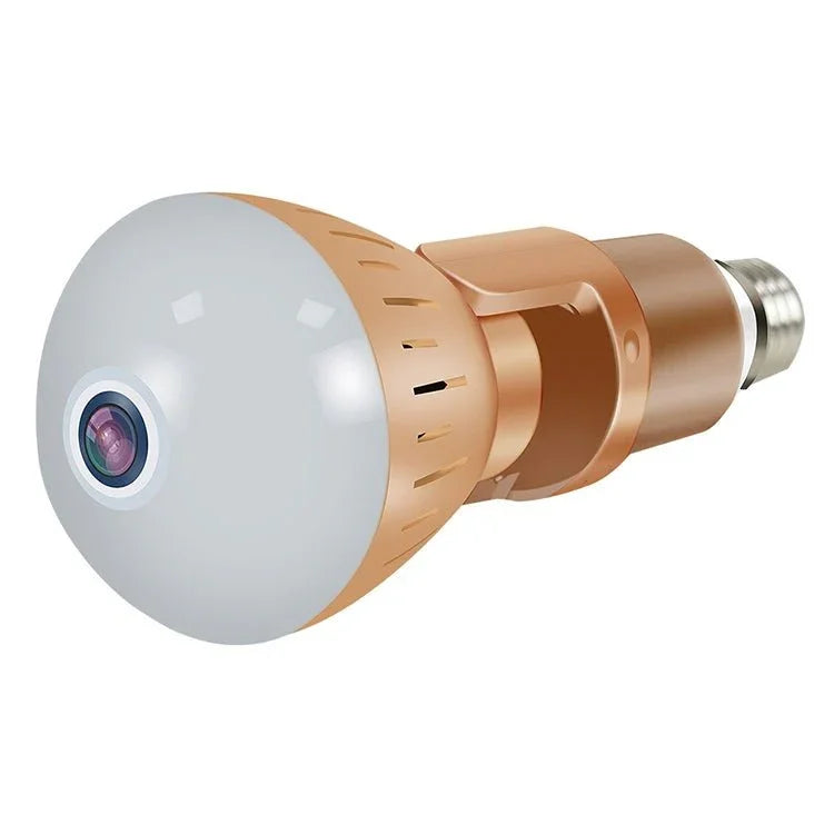 DP3 1.3 Megapixel Panoramic Universal Light Bulb Camera Mobile Phone Remote Installation Home Network HD Monitoring - Trustpick