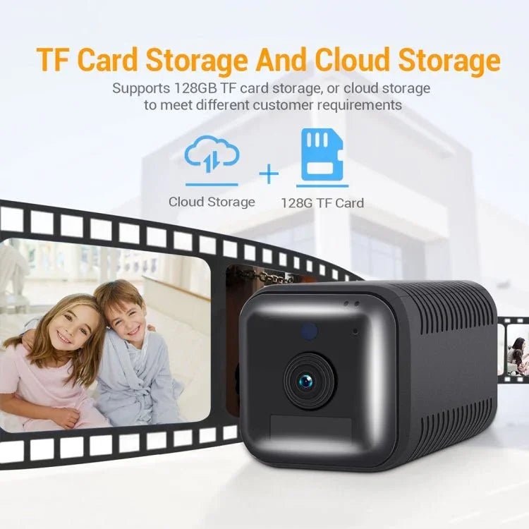 ESCAM G18 1080P Full HD Rechargeable Battery WiFi IP Camera, Support Night Vision / PIR Motion Detection / TF Card / Two Way Audio - Trustpick