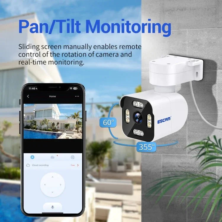 ESCAM PT303 3MP HD Motion Detection APP Control Pan & Tilt WiFi IP Camera - Trustpick