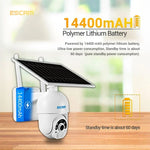 ESCAM QF450 HD 1080P 4G AU Version Solar Powered IP Camera without Memory, Support Two - way Audio & PIR Motion Detection & Night Vision & TF Card - Trustpick