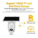 ESCAM QF450 HD 1080P 4G EU Version Solar Powered IP Camera with 32G Memory, Support Two - way Audio & PIR Motion Detection & Night Vision & TF Card - Trustpick