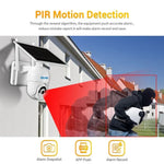 ESCAM QF450 HD 1080P 4G EU Version Solar Powered IP Camera without Memory, Support Two - way Audio & PIR Motion Detection & Night Vision & TF Card - Trustpick