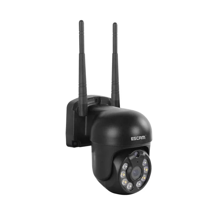 ESCAM WNK610 3.0 Million Pixels Wireless Dome IP Camera, Support Motion Detection & Two - way Audio & Full - color Night Vision & TF Card, EU Plug - Trustpick