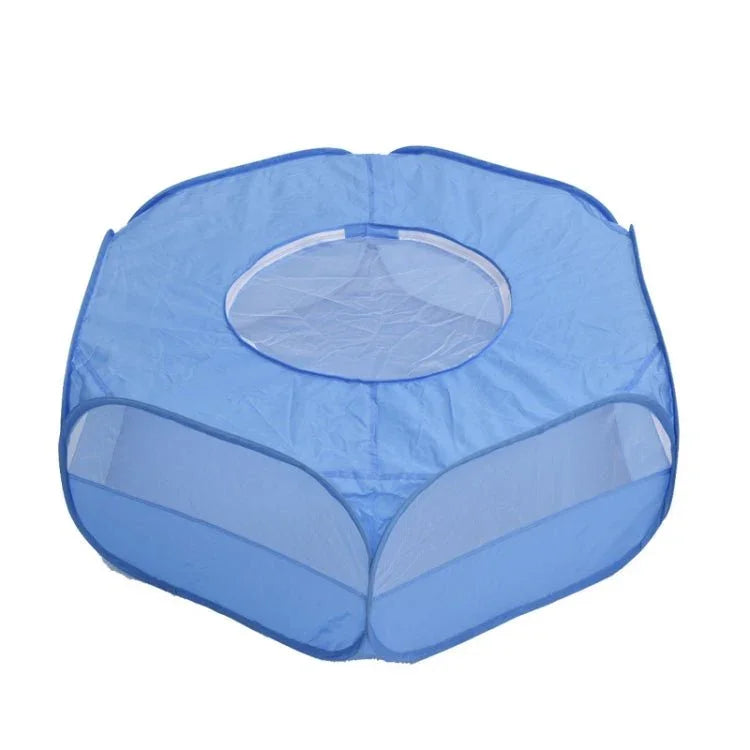 Folded Small Pet Fence Outdoor Workout Game Crawling Small Animal Tent, Specification： - Trustpick