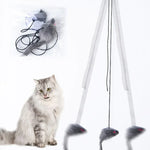 Hanging Door Retractable Cat Teaser Stick Pet Toy - Trustpick