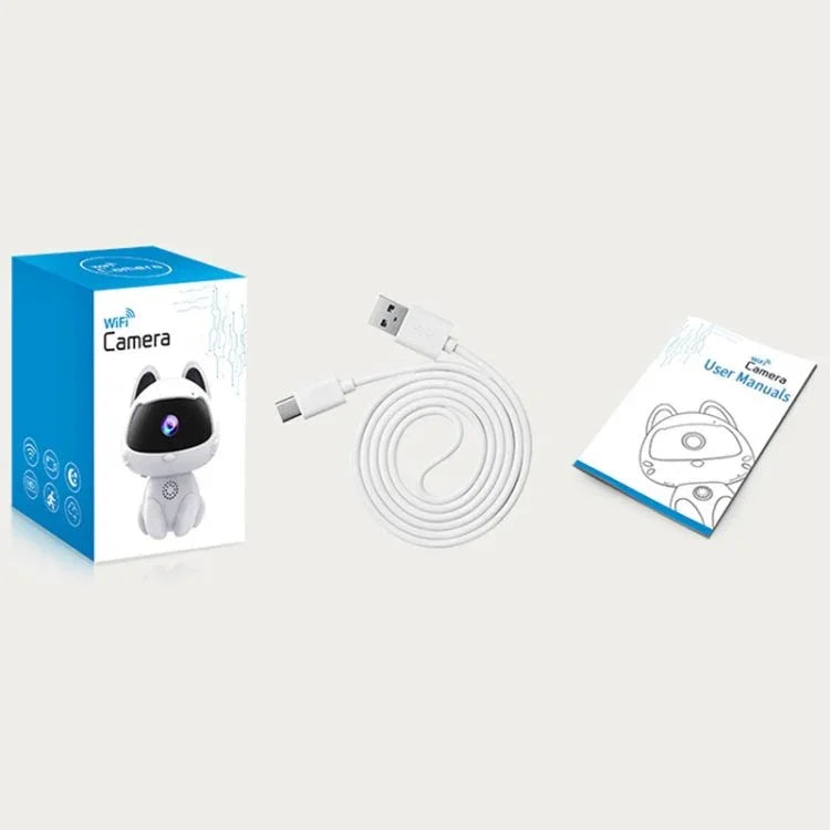 K9 Cute Pets Smart Home Camera, Support Night Vision & Two - way Voice & Motion Detection - Trustpick