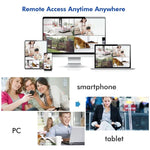 K9608W - PE2013W 8CH HD 960P 1.3 Mega Pixel 2.4GHz WiFi IP Bullet Camera + NVR Kit - Trustpick
