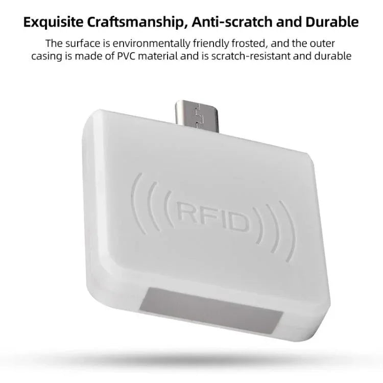 Micro USB 13.56MHz RFID IC Card 14443A RFID Phone Reader - Trustpick