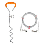 Outdoor Pet Leash Stainless Steel Ground Nail Fixing Bolt, Specification： - Trustpick