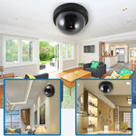 Outdoor Waterproof Infrared CCTV Dummy Dome LED Surveillance Security Camera - Trustpick