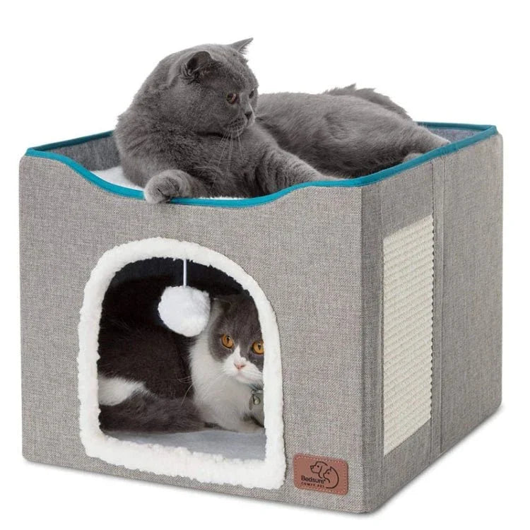 Pet Stool Pet Kennel Indoor Foldable Storage Stool Cat Dog Kennel - Trustpick