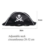 Pet Supplies Halloween Pirate Hat Cat And Dog Wig White Pirate Hat - Trustpick