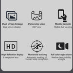 Q820 6MP 10X Binocular Zoom Dual Light Source Outdoor IP67 Waterproof WiFi Camera - Trustpick
