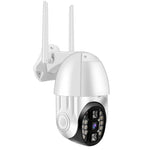 QX33 1080P Panoramic PTZ 360 Degree Rotating WIFI Camera, Support Day and Night Full Color & Two - way Voice Intercom & Motion Detection Alarm & Video Playback & 64GB TF Card, AU Plug - Trustpick