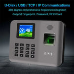 Realand AL325D Fingerprint Time Attendance with 2.4 inch Color Screen & ID Card Function & WiFi & Battery - Trustpick