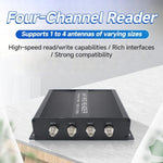 RFID 4 - Channel UHF Long - Range Reader, Industrial Access Control & Warehouse Management RFID Reader / Writer - Trustpick